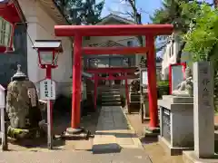 本折日吉神社の鳥居