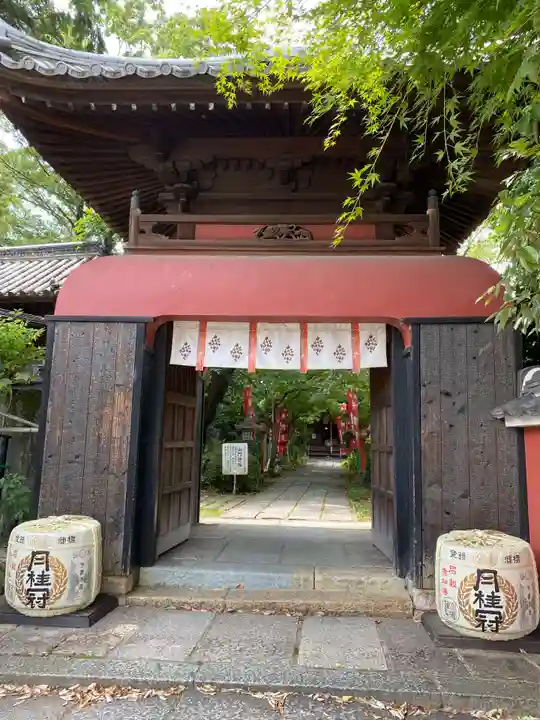 長建寺の山門・神門