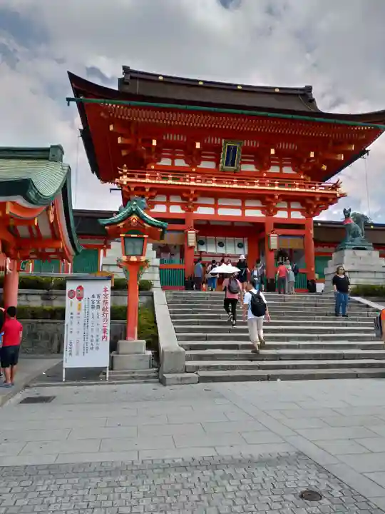 伏見稲荷大社の山門・神門