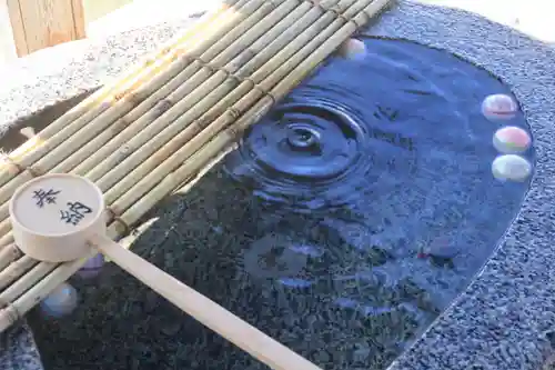 阿邪訶根神社の手水舎
