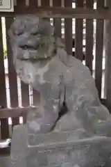 川口神社の狛犬