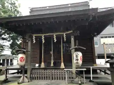 松戸神社の本殿・本堂