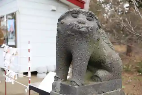 江部乙神社の狛犬