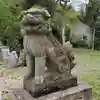 關蝉丸神社下社の狛犬