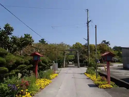 伊美別宮社の鳥居