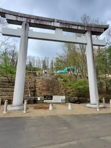 常陸国出雲大社の鳥居