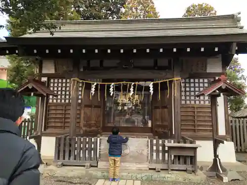 阿豆佐味天神社 立川水天宮の本殿