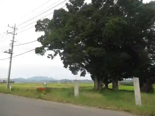 裏つくば、恋瀬川沿いの神社(茨城県)