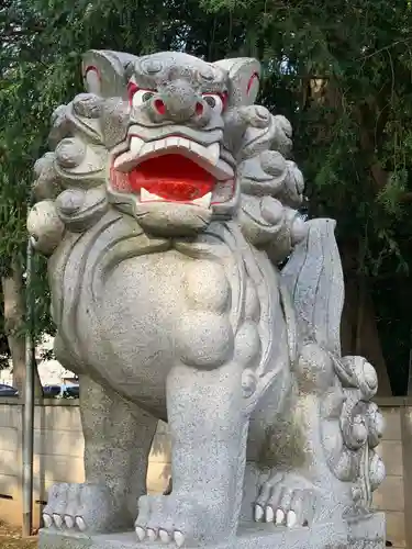 譽田八幡神社の狛犬