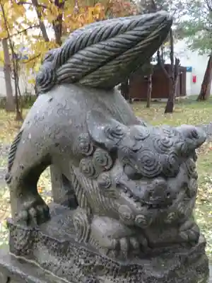 新篠津神社の狛犬