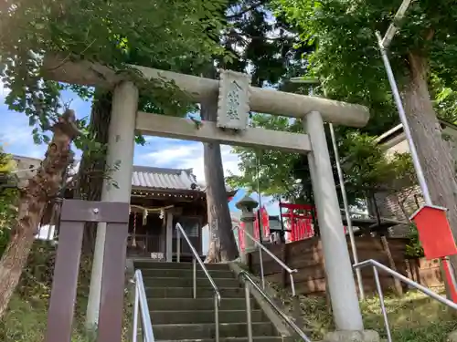 金山神社の鳥居