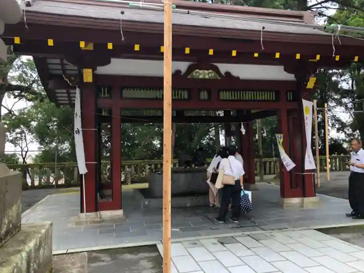 鹿児島神宮の手水舎