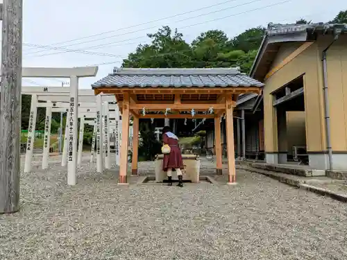 幸神社の手水舎