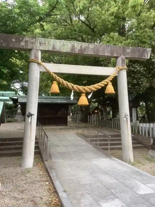 神明社(小牧神明社)の鳥居