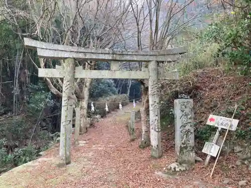 熊野神社の鳥居