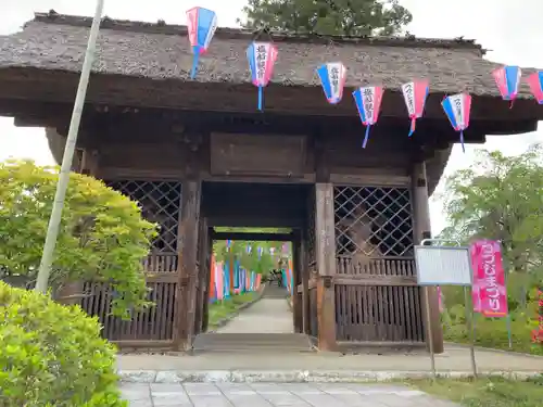 塩船観音寺の山門・神門