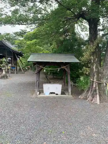 八幡社（高熊八幡社）の手水舎