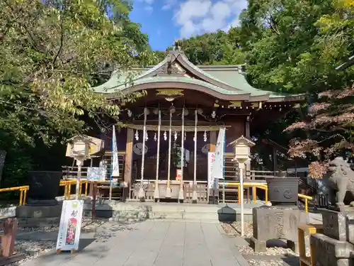 鎮守氷川神社の本殿