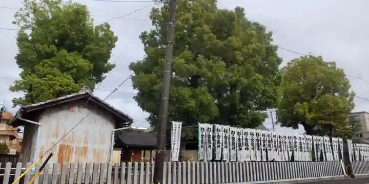 神明社・八幡社合殿(中杉町)の自然