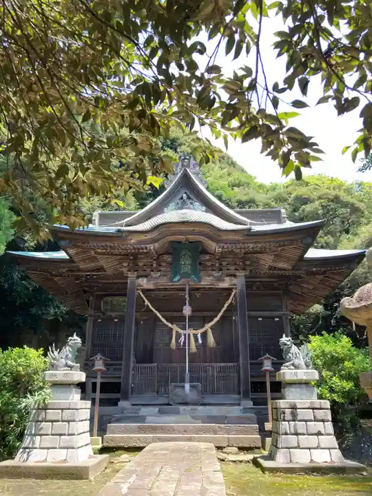 平潟八幡神社の本殿・本堂