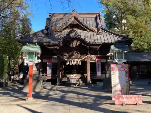 田無神社の本殿・本堂