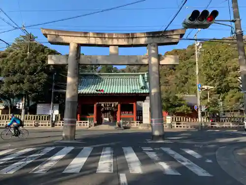 静岡浅間神社の鳥居