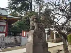 薭田神社の狛犬