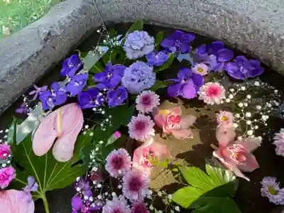 長沼神社の手水舎