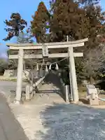 窪八幡宮の鳥居