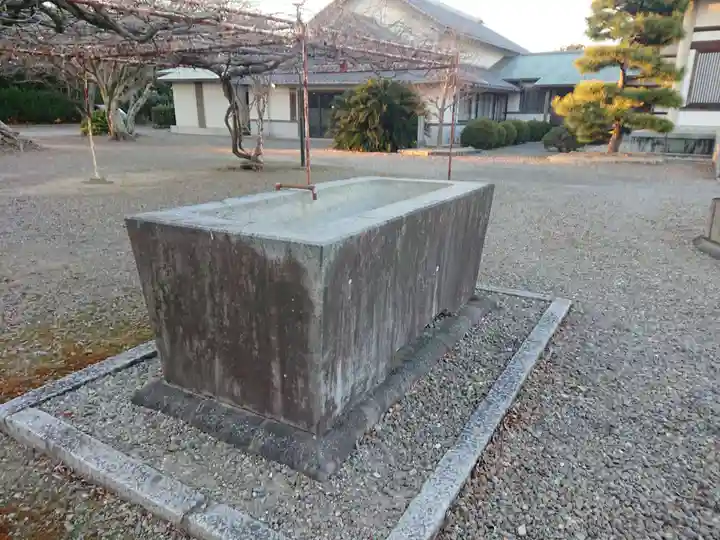 赤羽別院親宣寺の手水舎