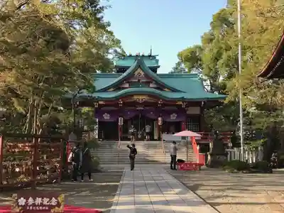 多摩川浅間神社の本殿・本堂