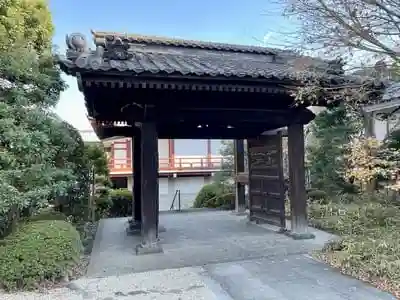 増上寺圓光大師堂の山門