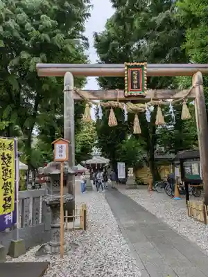 蛇窪神社の鳥居