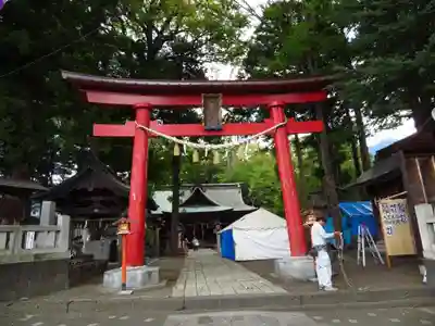 小室浅間神社の鳥居