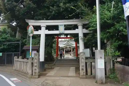 天沼八幡神社の鳥居