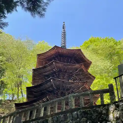 安楽寺の塔