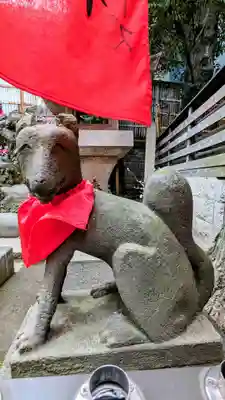 飛木稲荷神社の狛犬