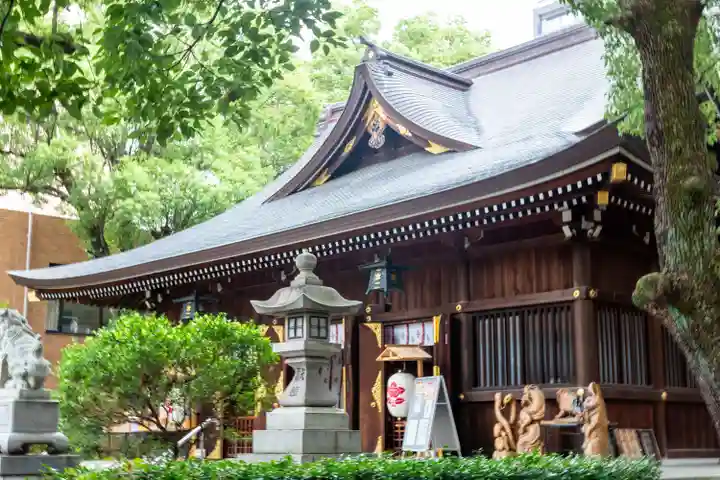 若宮八幡社の本殿・本堂