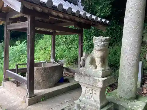 桑名神社の手水舎