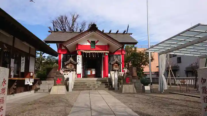 元郷氷川神社の本殿・本堂