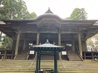 箟峯寺の本殿・本堂