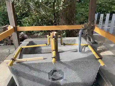 天疫神社の手水舎