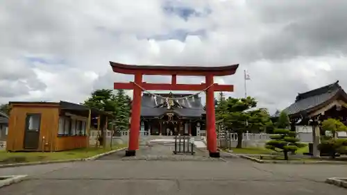 美瑛神社の鳥居