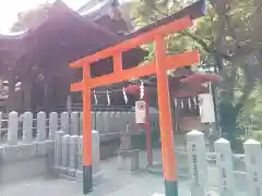 星川杉山神社の鳥居