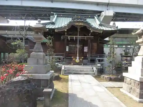 隅田川神社の本殿・本堂