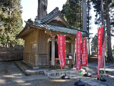 身延山奥之院思親閣の末社・摂社
