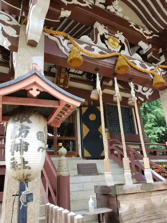 諏訪神社の本殿・本堂