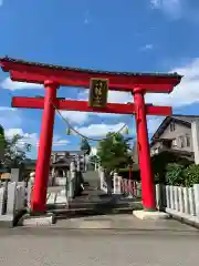 總社 和田八幡宮の鳥居