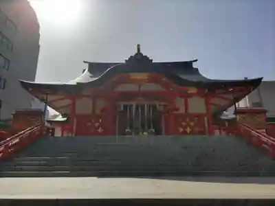 花園神社の本殿・本堂
