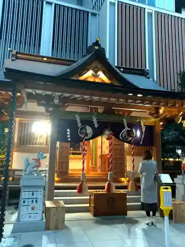 福徳神社（芽吹稲荷）の本殿